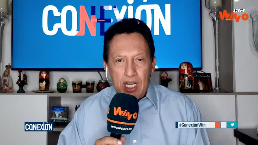 Óscar Rentería, panelista de Conexión Deportes. | Win Sports. Óscar Rentería, panelista de Conexión Deportes. | Win Sports.
