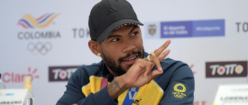 Anthony Zambrano, deportista del año / AFP Anthony Zambrano, deportista del año / AFP