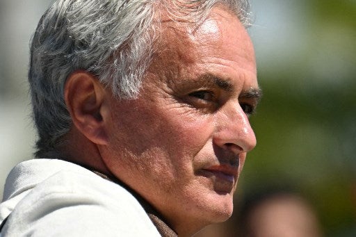 José Mourinho estuvo presente en el estadio de Wembley, escenario de la final Borussia Dortmund 0-2 Real Madrid - AFP