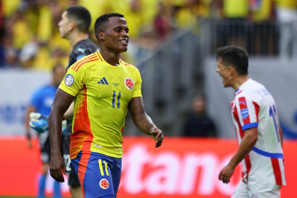 Jhon Arias, habitual titular de la selección Colombia, envió su mensaje de felicitaciones a su exequipo, Llaneros - AFP