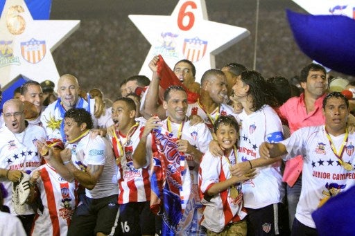 Junior conquistó su sexta estrella en el FPC ante La Equidad - AFP