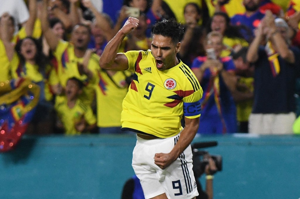 Radamel Falcao García suma 36 goles con la selección Colombia - AFP