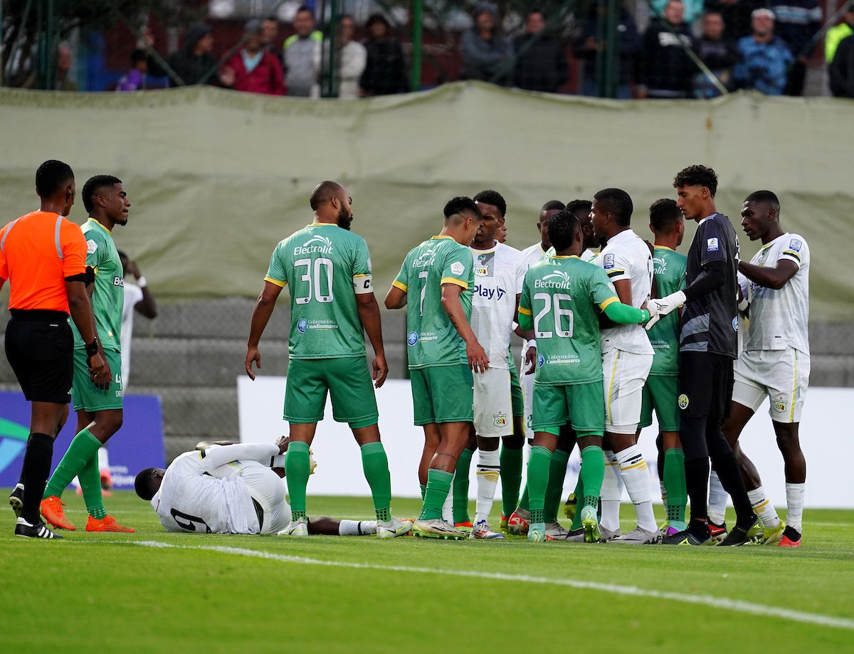Quindío visitó a Real Cundinamarca por la fecha 3 del Torneo BetPlay 2024-2 - VizzorImage / Andrés Rot