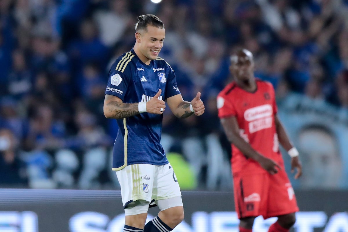 Leonardo Castro sentenció el último duelo entre América vs. Millonarios - VizzorImage