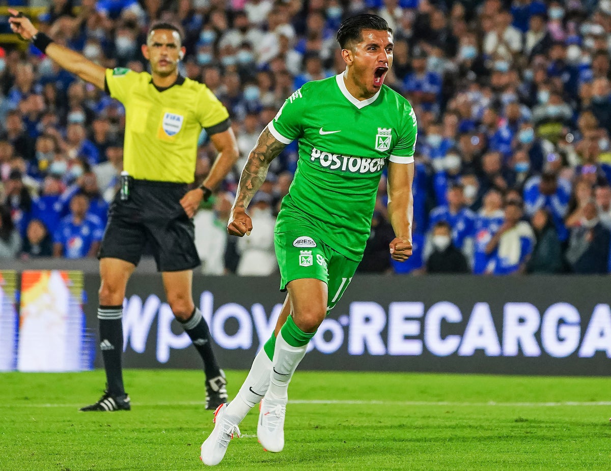 Yeison Guzmán jugó en Atlético Nacional desde julio de 2021 hasta enero de 2023 - VizzorImage