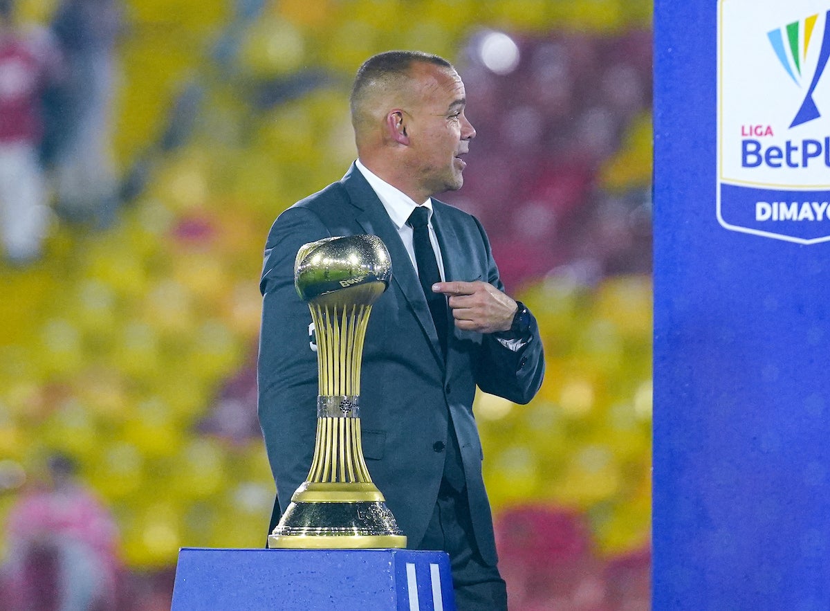 Rafael Dudamel se consagró como el técnico de la primera estrella de Bucaramanga - VizzorImage