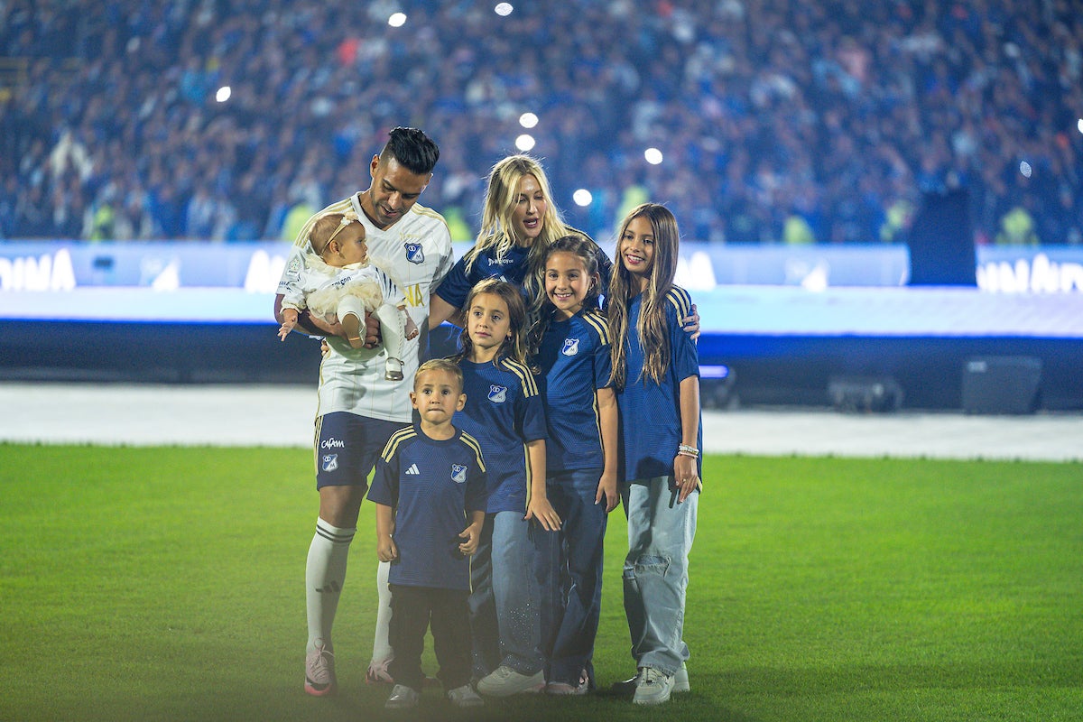 Falcao reveló que su esposa, sus cinco hijos y sus suegros se vieron afectados por el incidente doméstico - VizzorImage