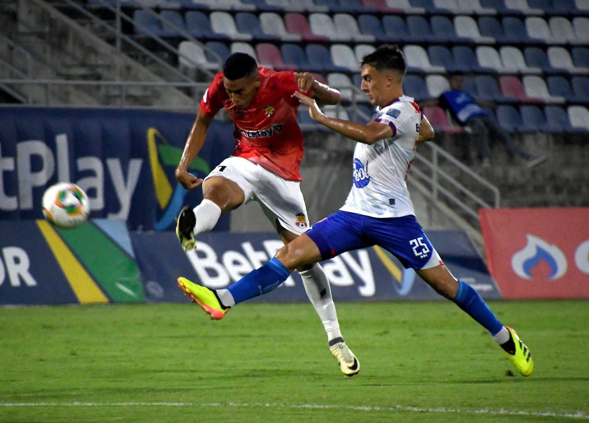 Aragón y Torres marcaron los goles en la igualdad entre Barranquilla y Unión Magdalena - VizzorImage