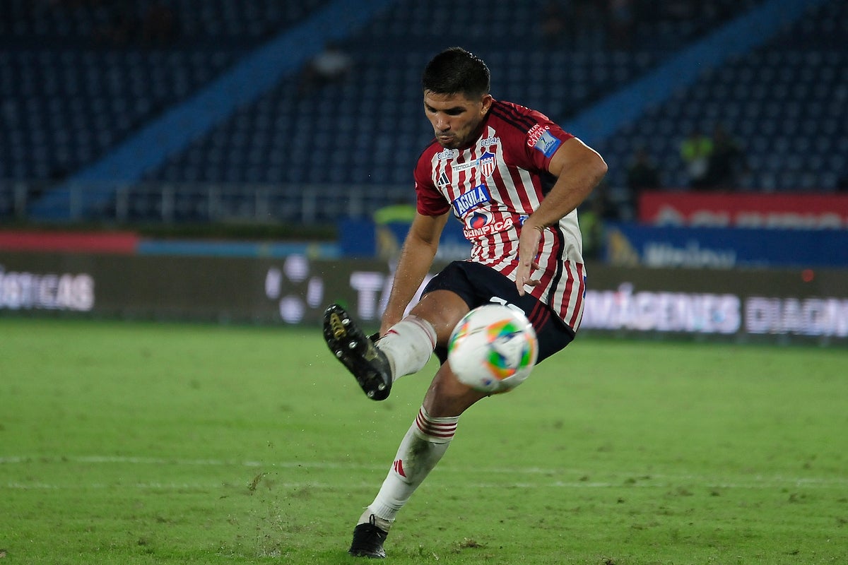 Nicolás Zalazar no podrá estar en Junior ante Tolima por la fecha 5 de los cuadrangulares - VizzorImage