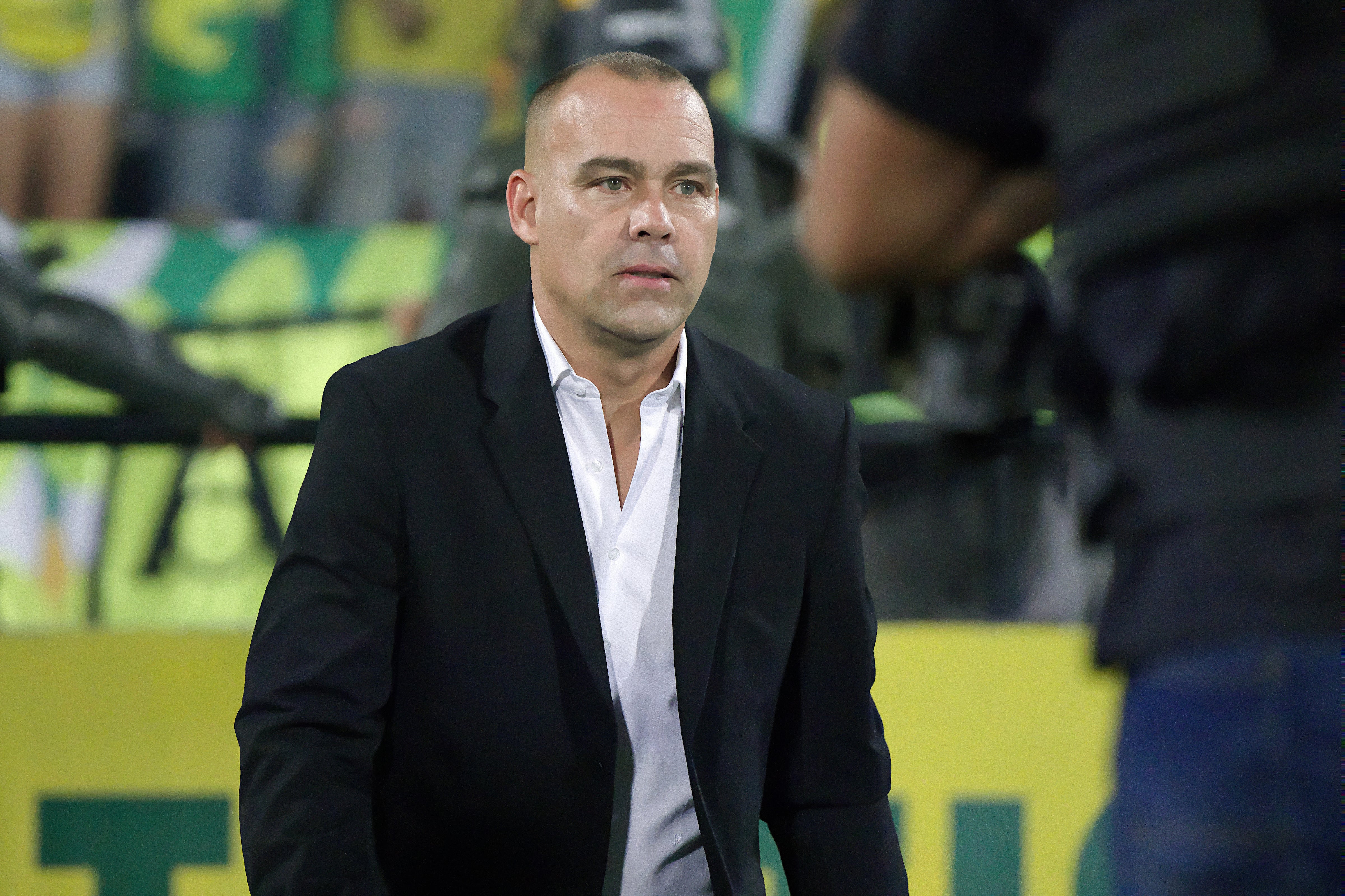 Rafael Dudamel durante la final entre Bucaramanga e Independiente Santa Fe / VizzorImage / Miguel Vergel