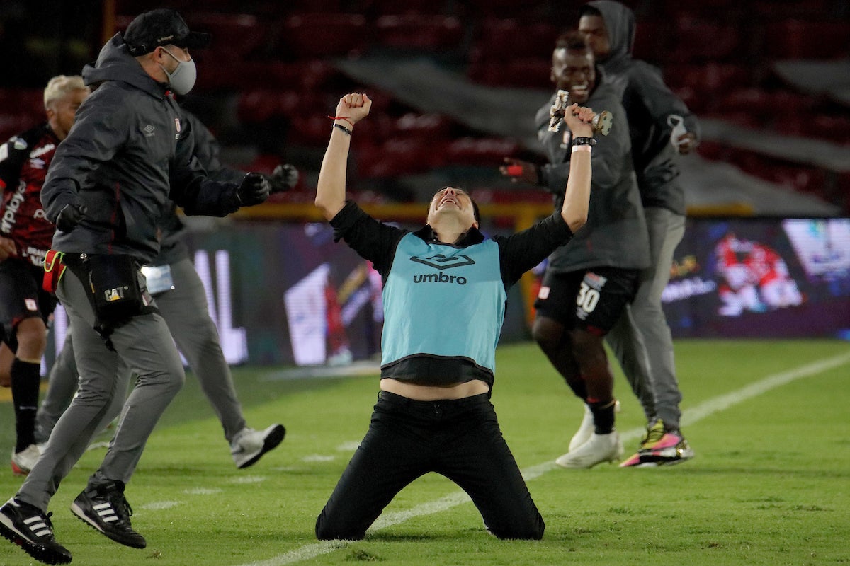 Juan Cruz Real conquistó la estrella #15 de América de Cali en el FPC - VizzorImage