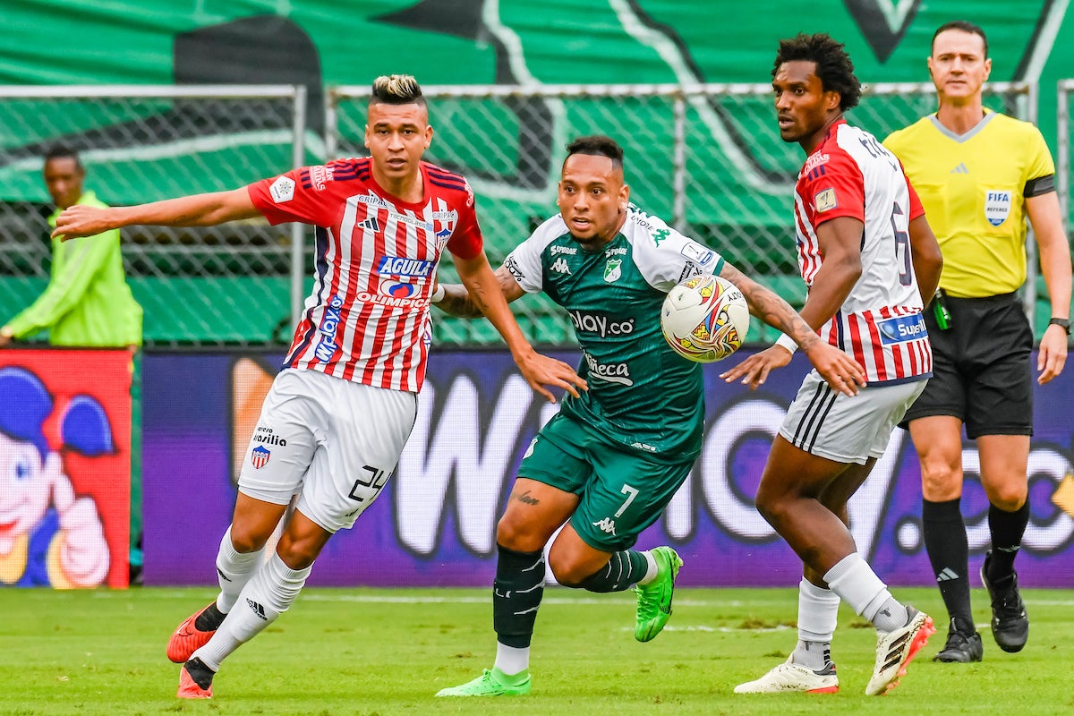 Jarlan Barrera ha disputado 22 partidos con Deportivo Cali, desde su salida de Atlético Nacional - VizzorImage