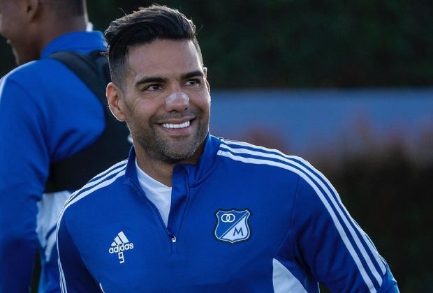 Radamel Falcao podr&aacute; jugar su primer partido como jugador de Millonarios - X: @MillosFCoficial