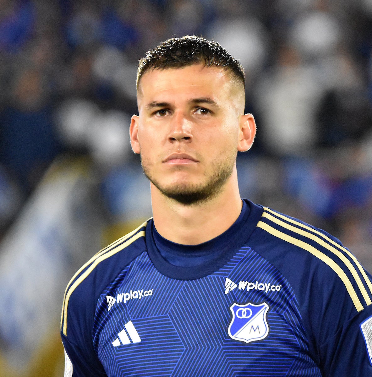 Juan Pablo Vargas, central costarricense de Millonarios - VizzorImage