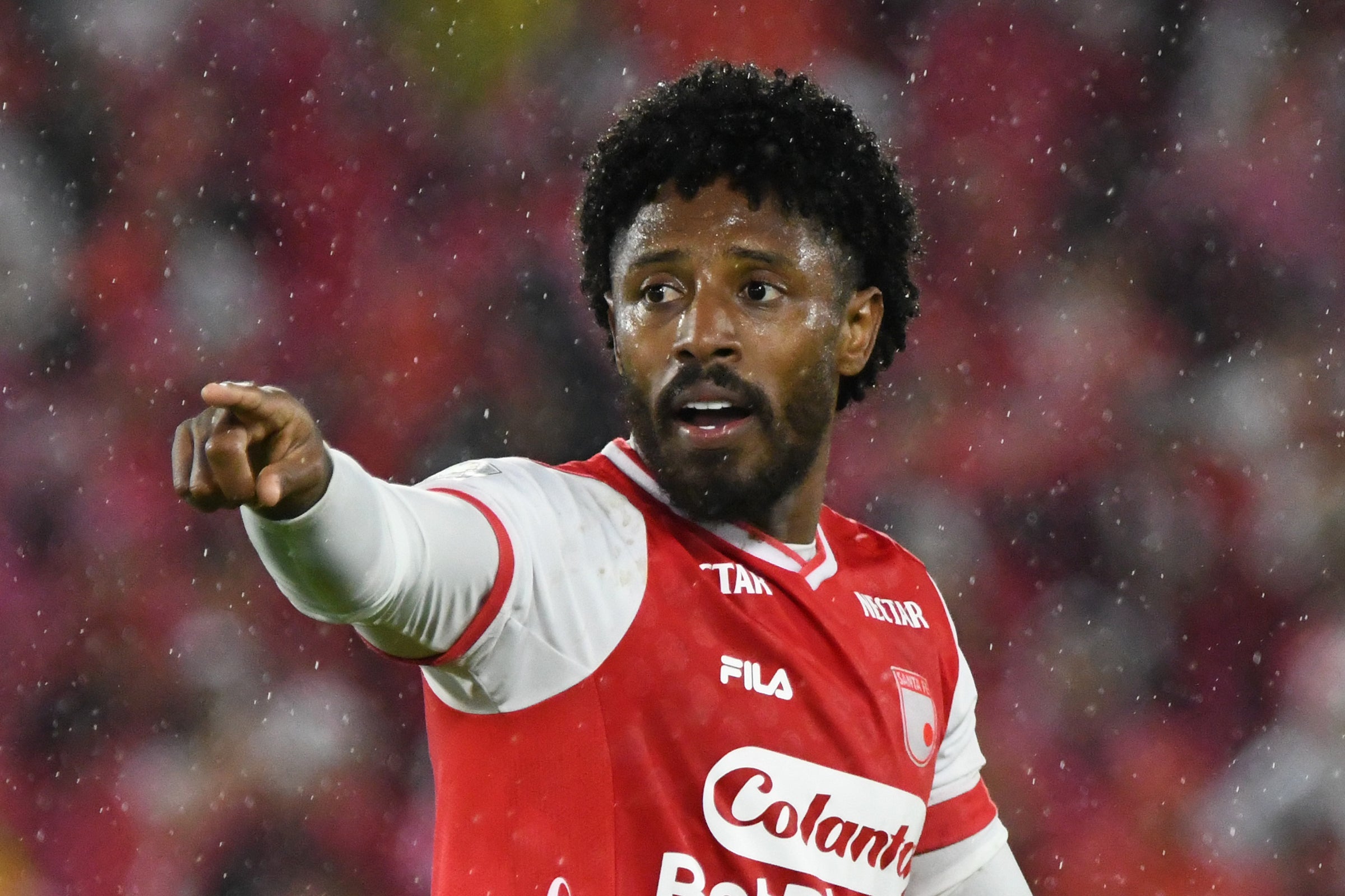 Omar Albornoz ha sido una de los refuerzos más rendidores de Santa Fe para el Clausura 2024 - VizzorImage