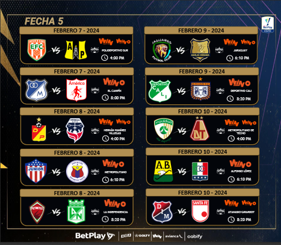 Fecha 5 