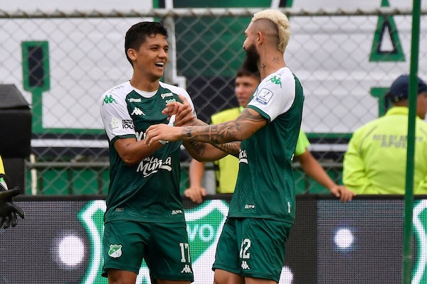 Fredy Montero y José Caldera