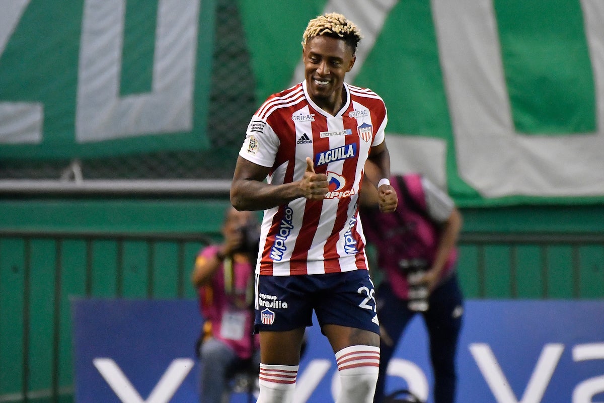 Omar Albornoz participó directamente en ocho goles de Junior en 52 partidos jugados - VizzorImage