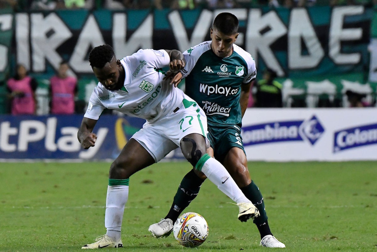 El delantero argentino Lautaro Villegas ha disputado nueve partidos con Deportivo Cali - VizzorImage