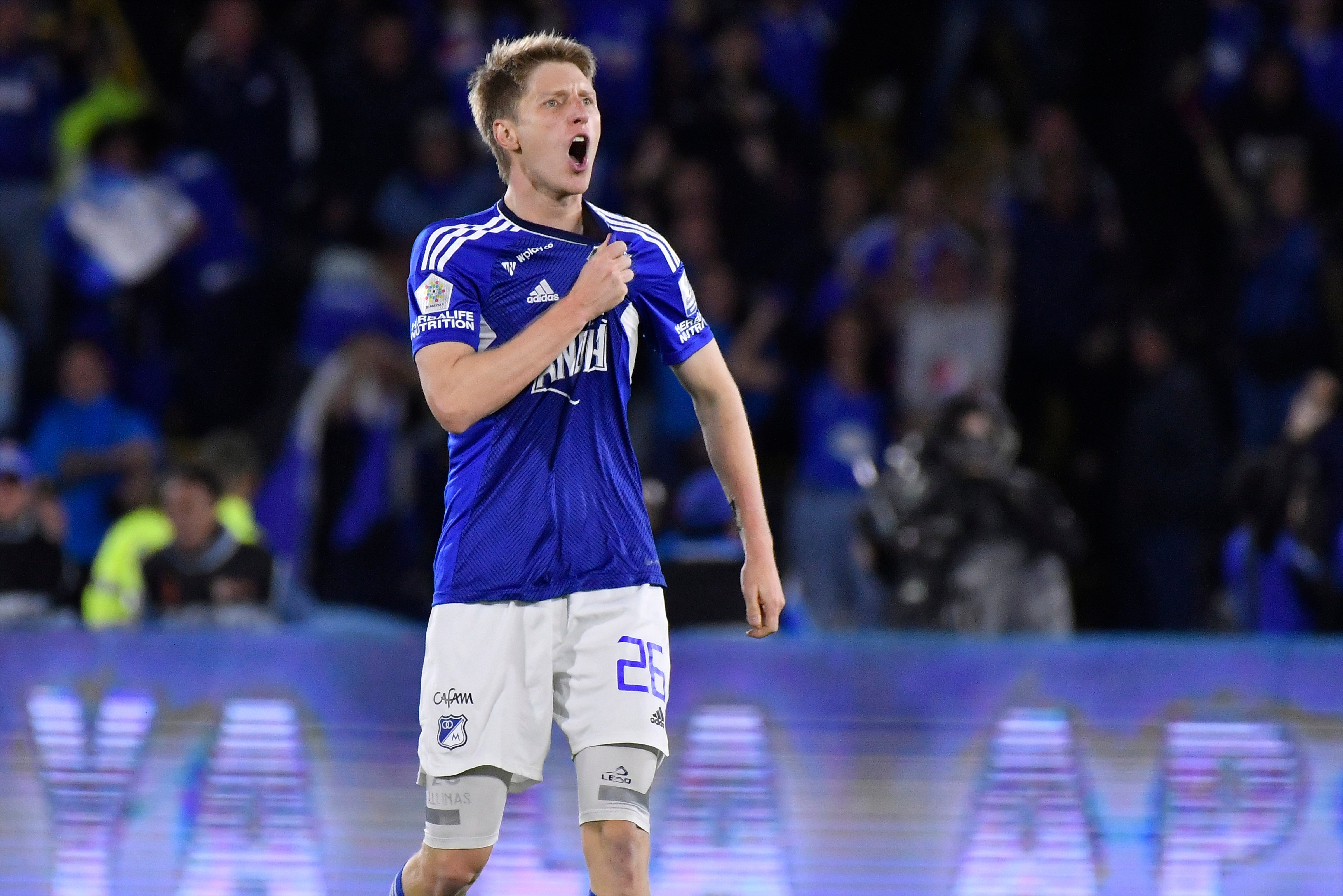 Andrés Llinás suma tres títulos con Millonarios - VizzorImage