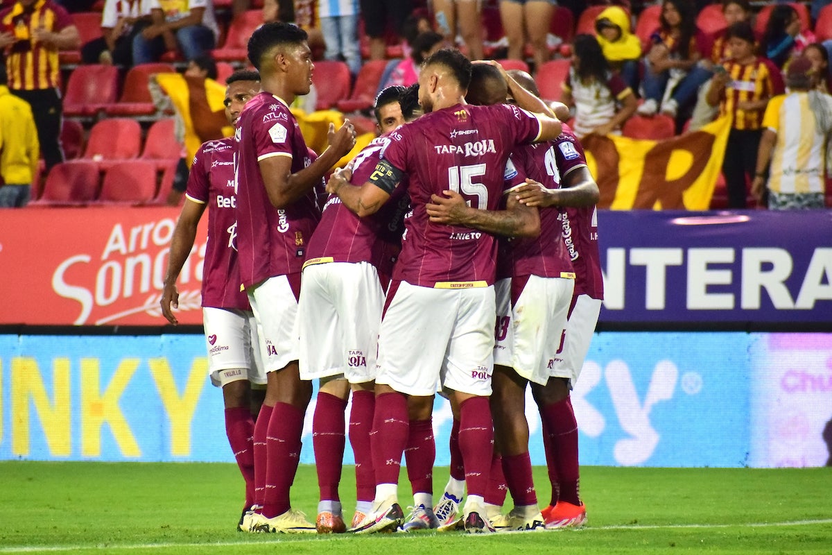 Cuatro jugadores de Tolima marcaron los cinco goles ante La Equidad - VizzorImage