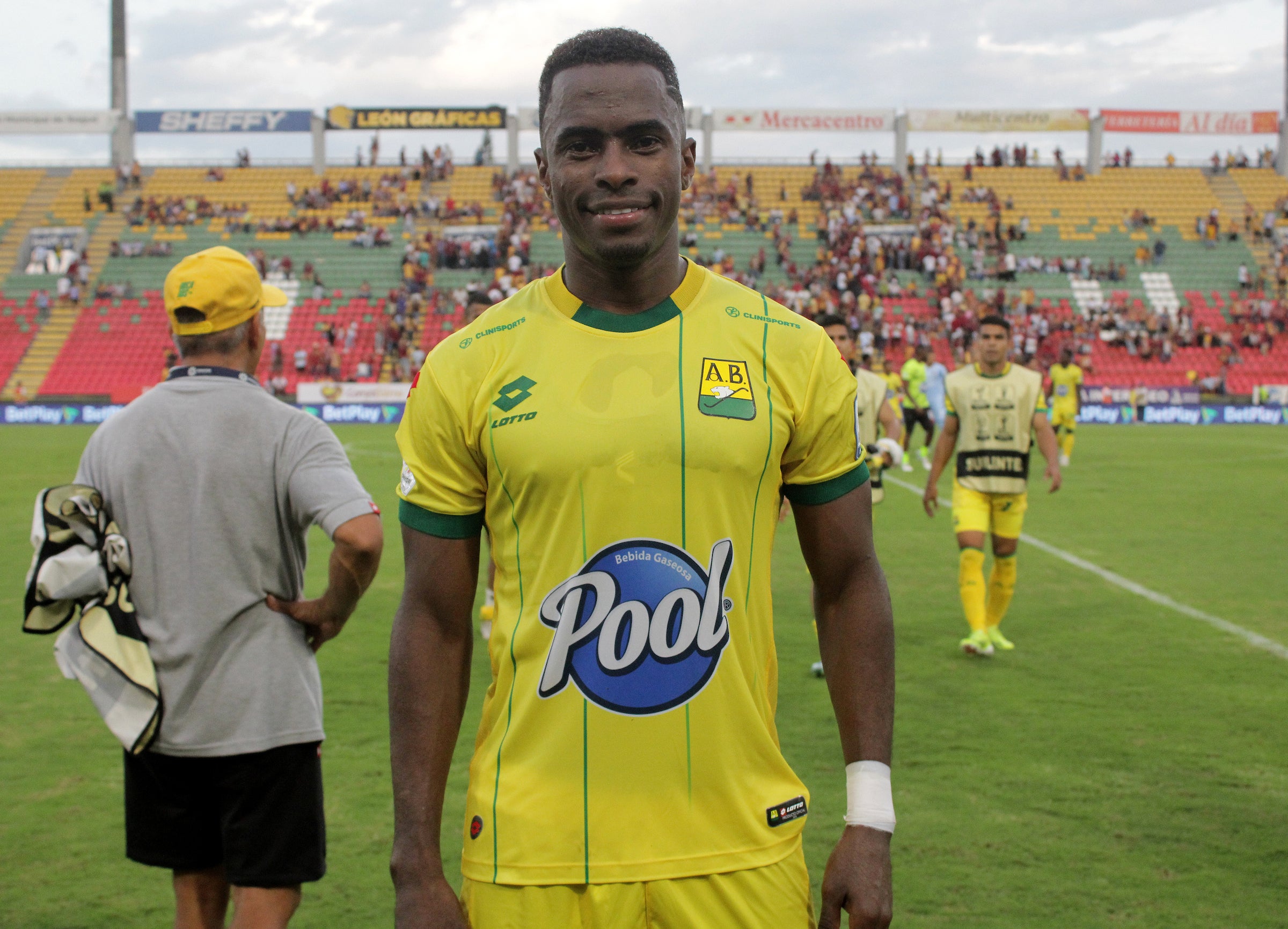 Fabry Castro, jugador de Atlético Bucaramanga / VizzorImage / Juan Torres