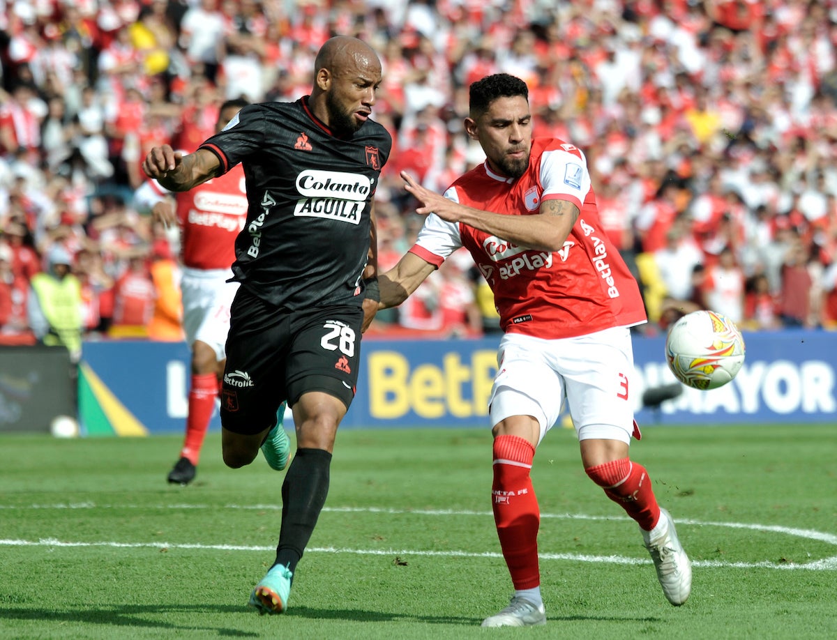 El &uacute;ltimo juego de Edwar L&oacute;pez con Am&eacute;rica de Cali fue ante Santa Fe - VizzorImage