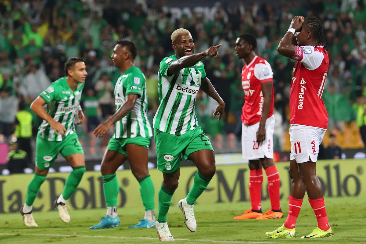 Nacional visitará a Santa Fe por la fecha 6 de los cuadrangulares de la Liga BetPlay 2024-2; el 'león' llegará eliminado - VizzorImage