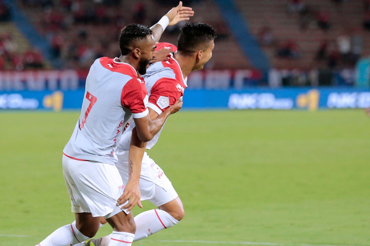 Julián Millán suma tres goles en 51 partidos con Independiente Santa Fe - VizzorImage
