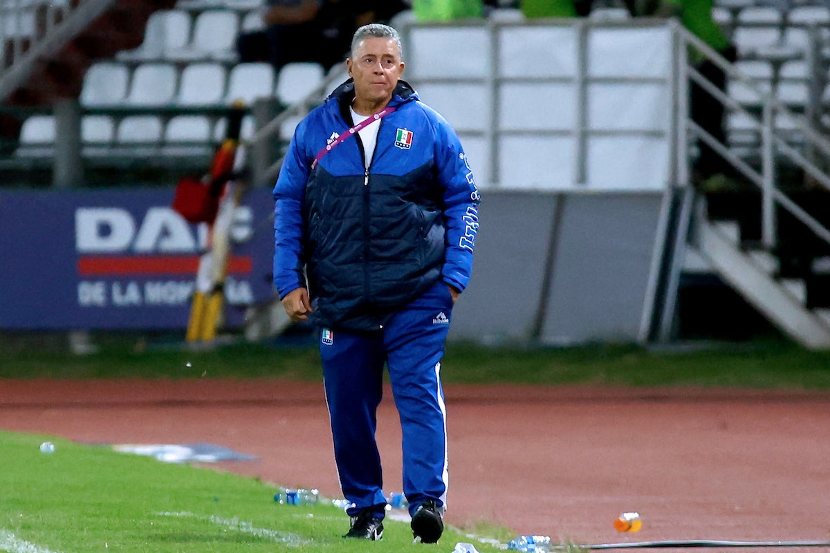 Once Caldas fue el último club dirigido por el entrenador Pedro Sarmiento, de 67 años - VizzorImage