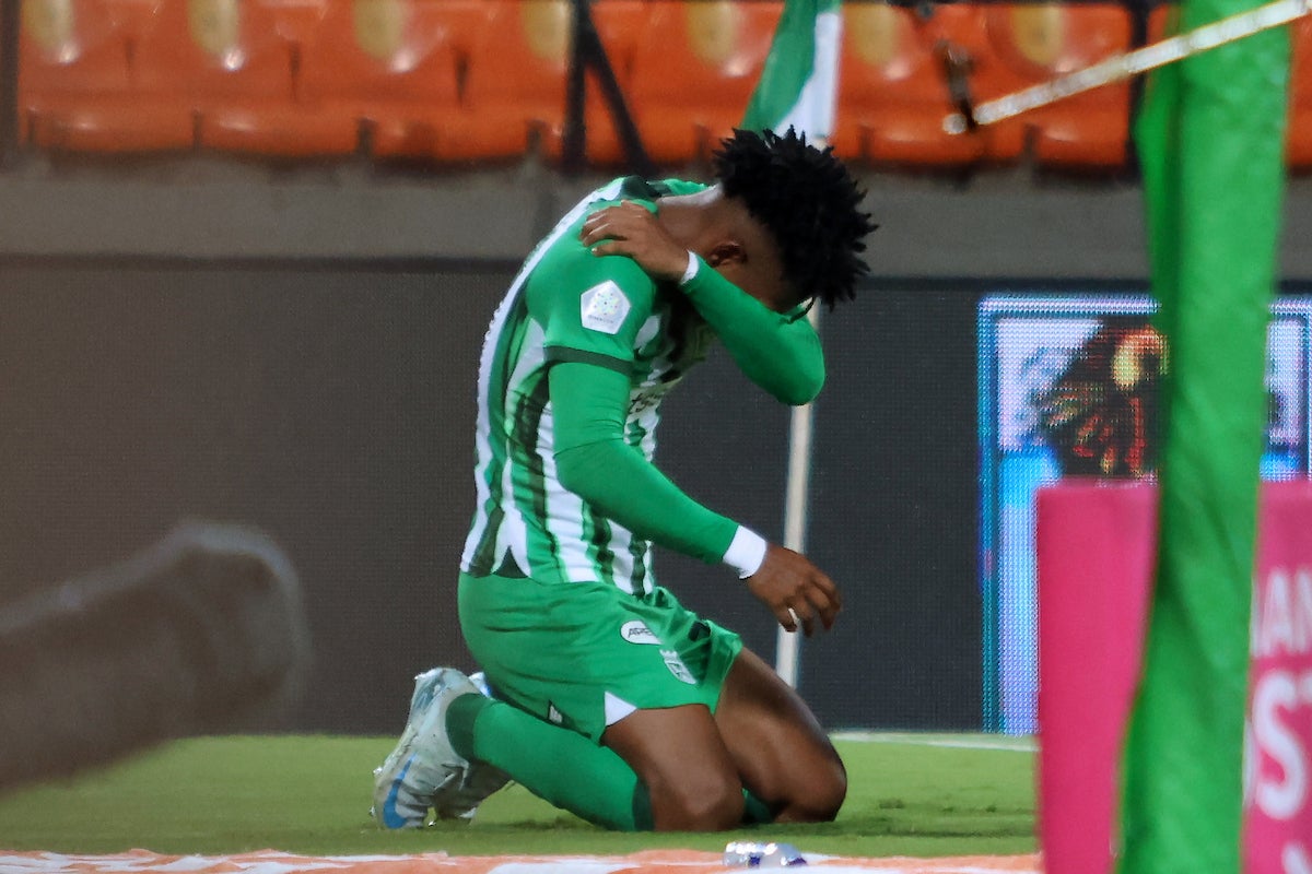 Joan Castro marcó el gol para Atlético Nacional en su empate vs. Deportivo Cali - VizzorImage