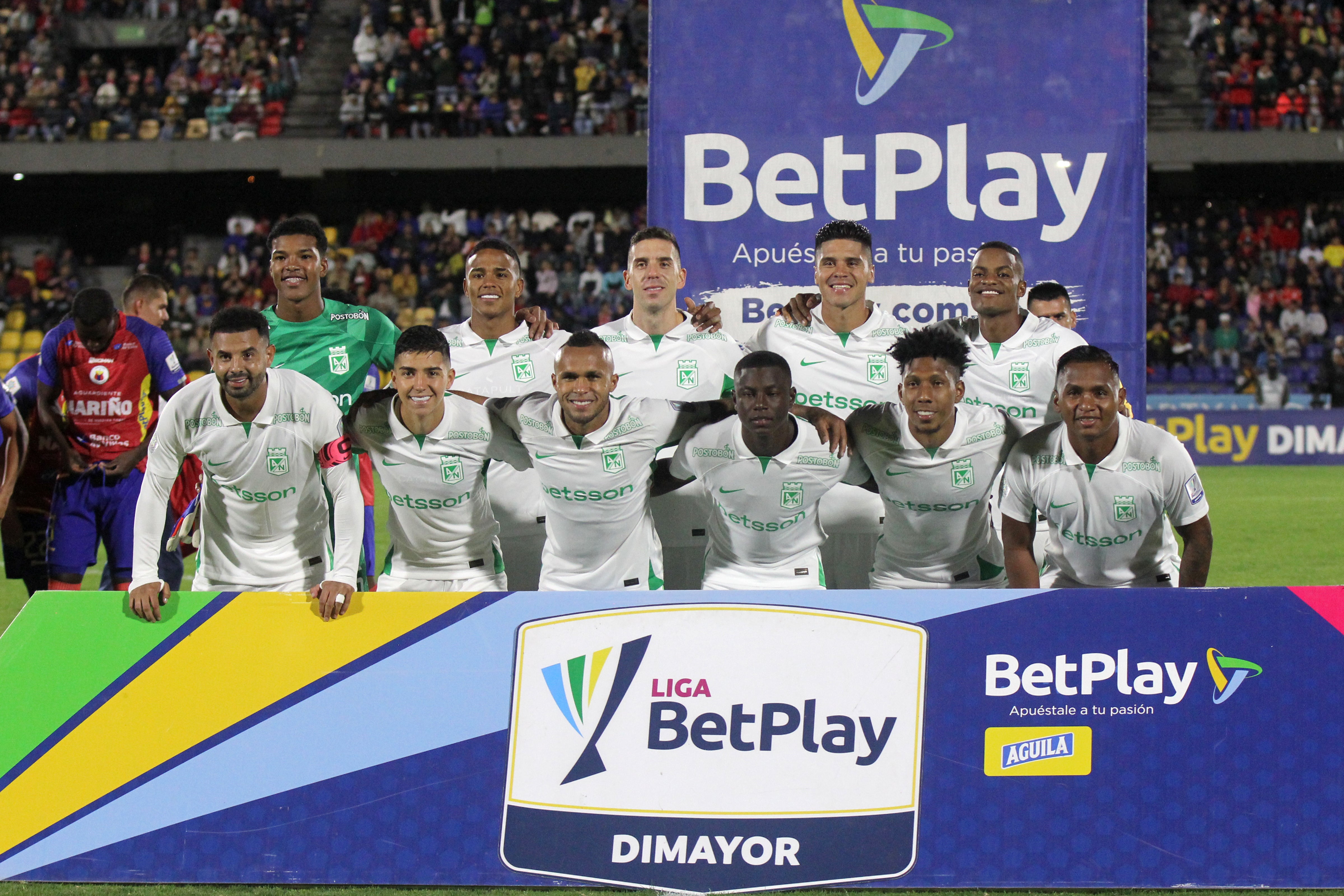 Atl&eacute;tico Nacional volvi&oacute; a formar con Luis Marqu&iacute;nez en el arco para el juego ante Pasto - VizzorImage
