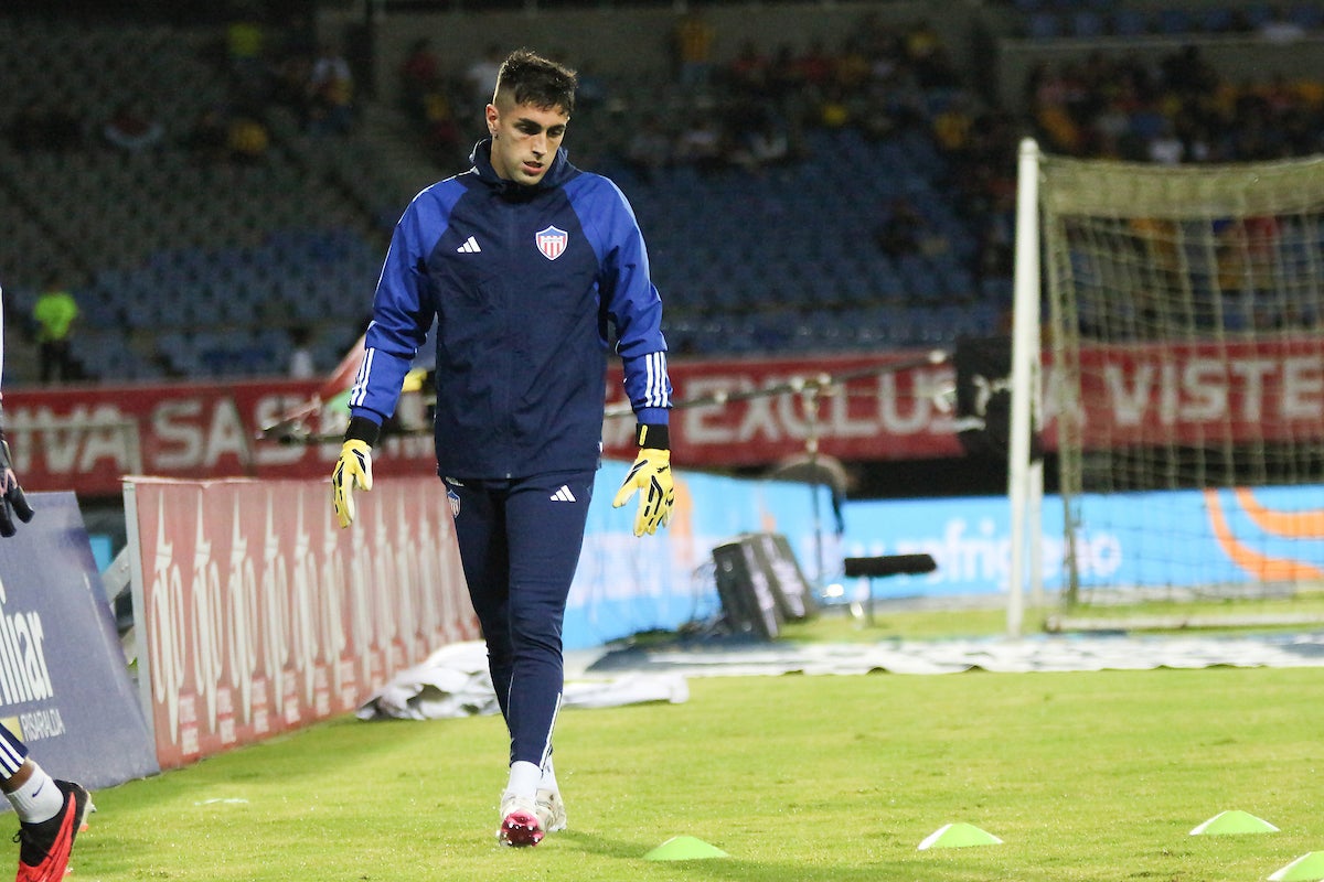 Santiago Mele suma un trofeo con Junior por la Liga BetPlay 2023-2 - VizzorImage