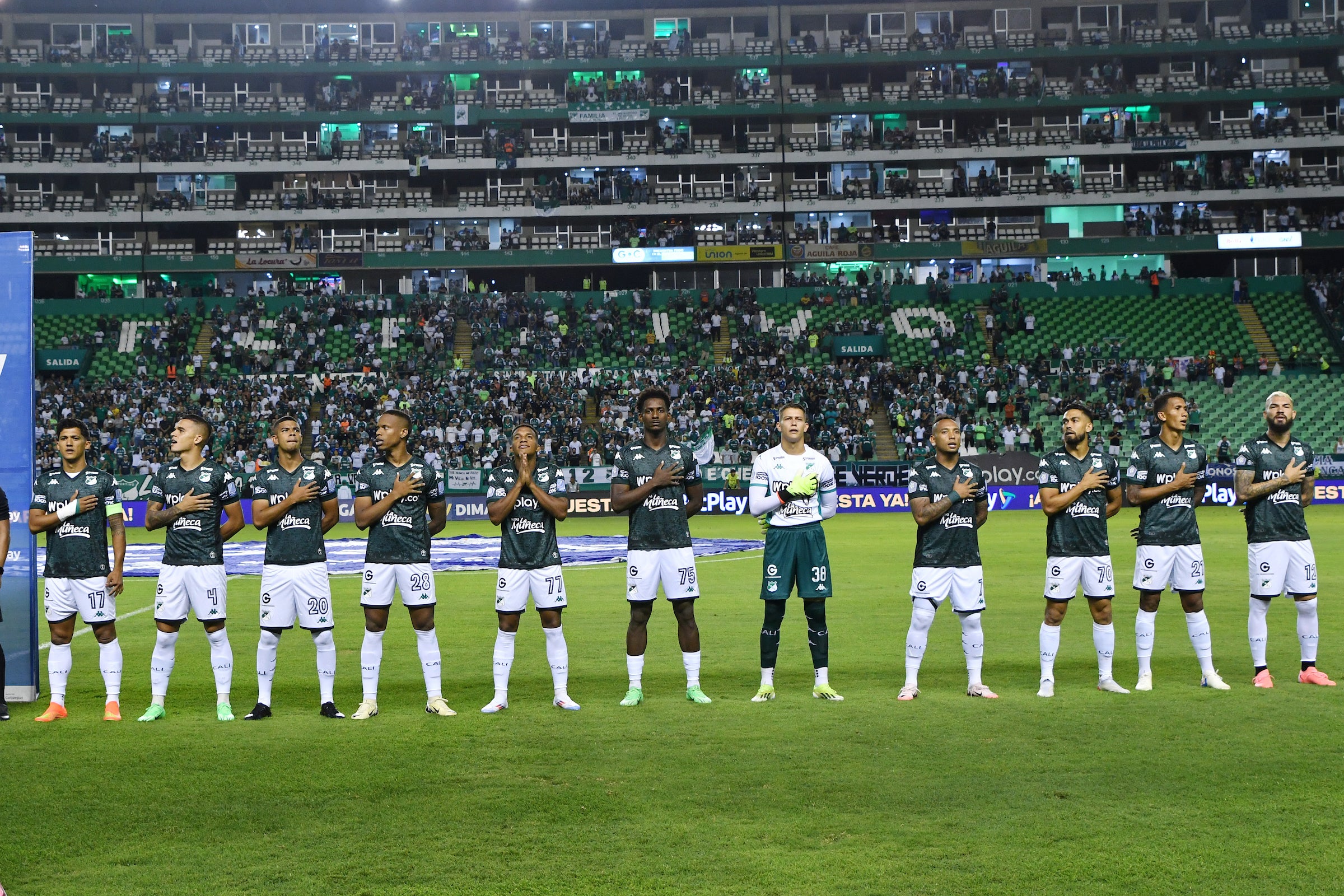 Deportivo Cali pelea en el segundo semestre de 2024 para alejarse de la zona roja del descenso - VizzorImage