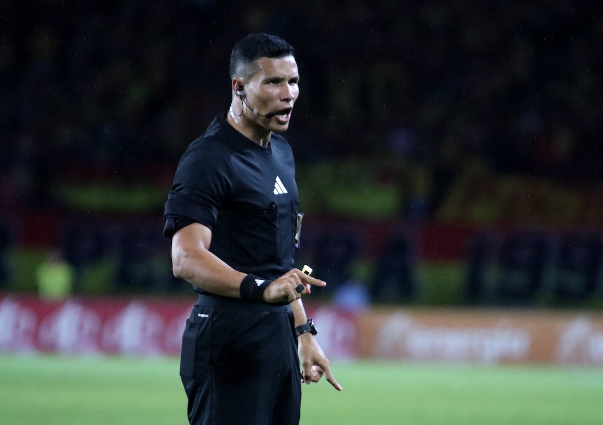 Liz Mair Suárez, con el duelo Pereira vs. Tolima, sumó 12 partidos dirigidos en 2024 - VizzorImage