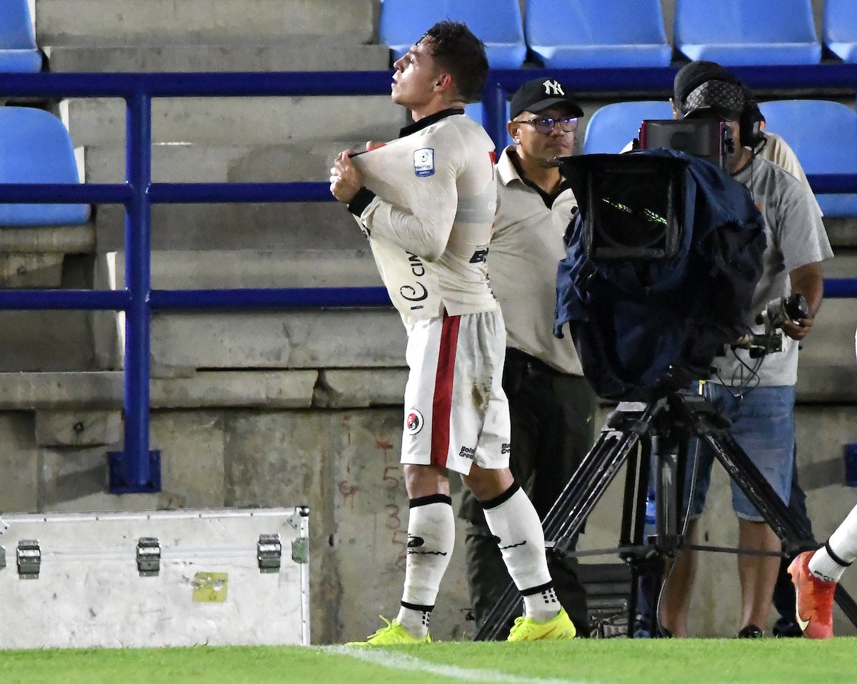 Michell Ramos abrió el marcador entre Unión Magdalena y Cúcuta Deportivo - VizzorImage