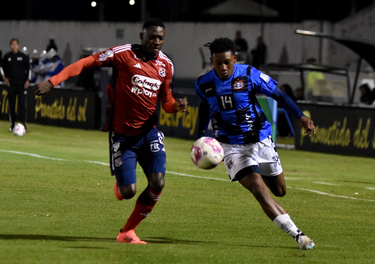 Después de la decisión de la Dimayor, Boyacá Chicó ganó el partido de ida ante Medellín desde el escritorio - VizzorImage