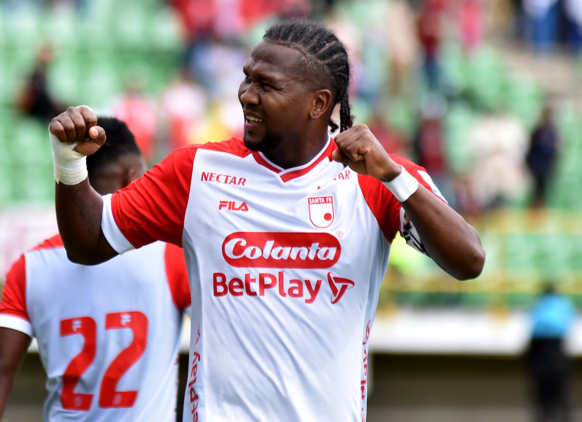Hugo Rodallega suma 31 goles y nueve asistencias en 84 partidos con Independiente Santa Fe - VizzorImage