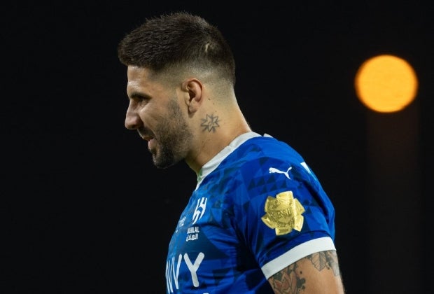 Aleksandar Mitrovic marc&oacute; doblete en la goleada de Al-Hilal por la fecha 1 - X: @Alhilal_EN