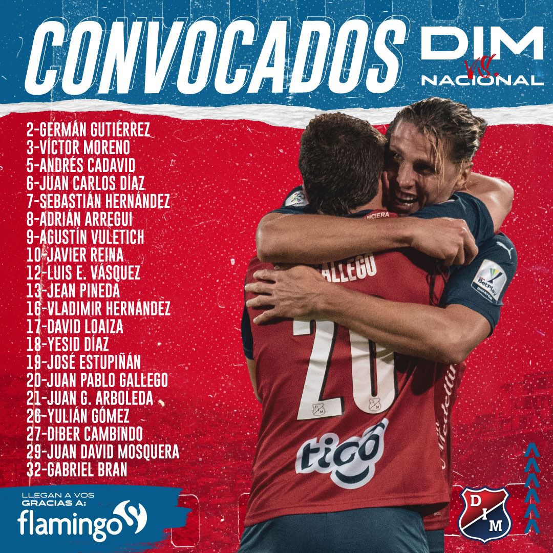Convocados de Medellín