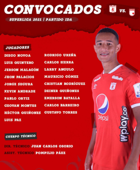 Convocados de América