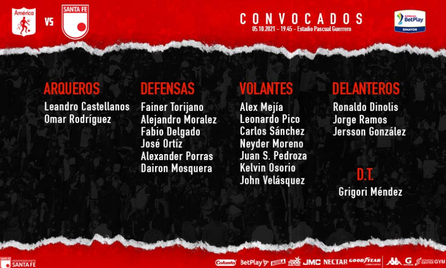 Convocados de Santa Fe