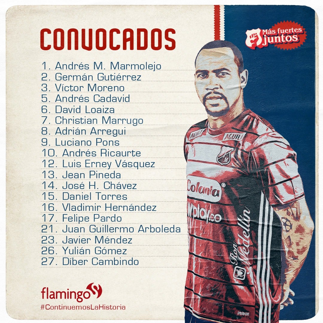 Convocados de Medellín 