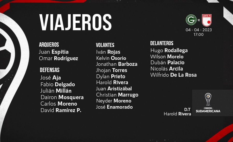 Convocados de Santa Fe