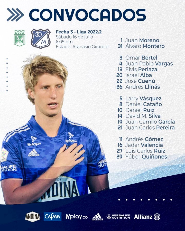 Convocatoria millonarios