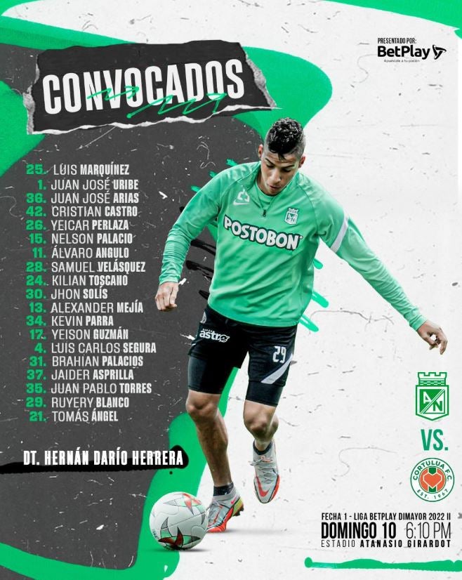 Convocados de Nacional