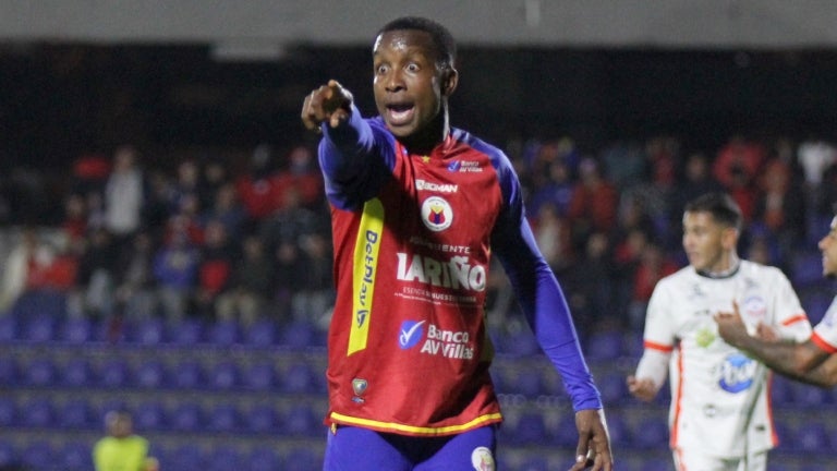 Daniel Moreno es uno de los goleadores de la Liga BetPlay 2024-2 y busca marcarle a Bucaramanga por Copa - VizzorImage