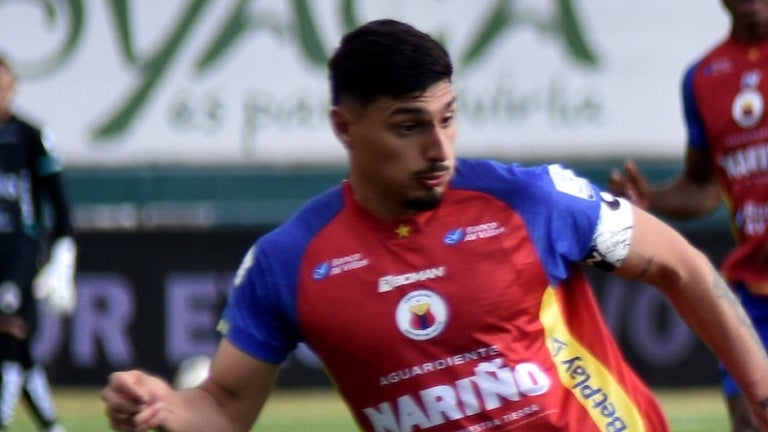 Diego Ch&aacute;vez fue titular en el Deportivo Pasto vs. Nacional - VizzorImage