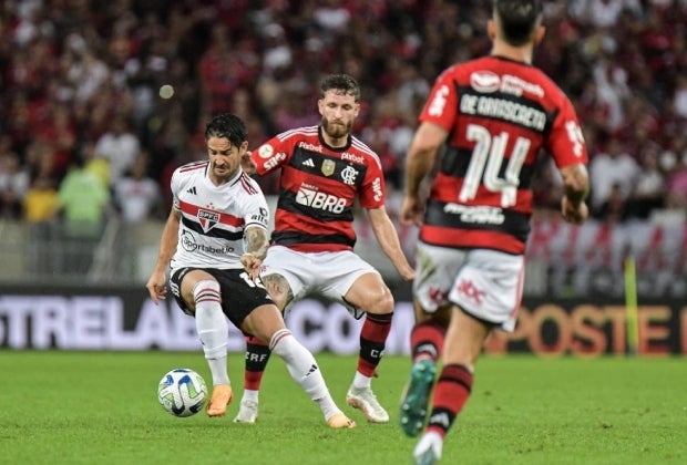 Flamengo vs. Sao Paulo por el Brasileirao - AFP
