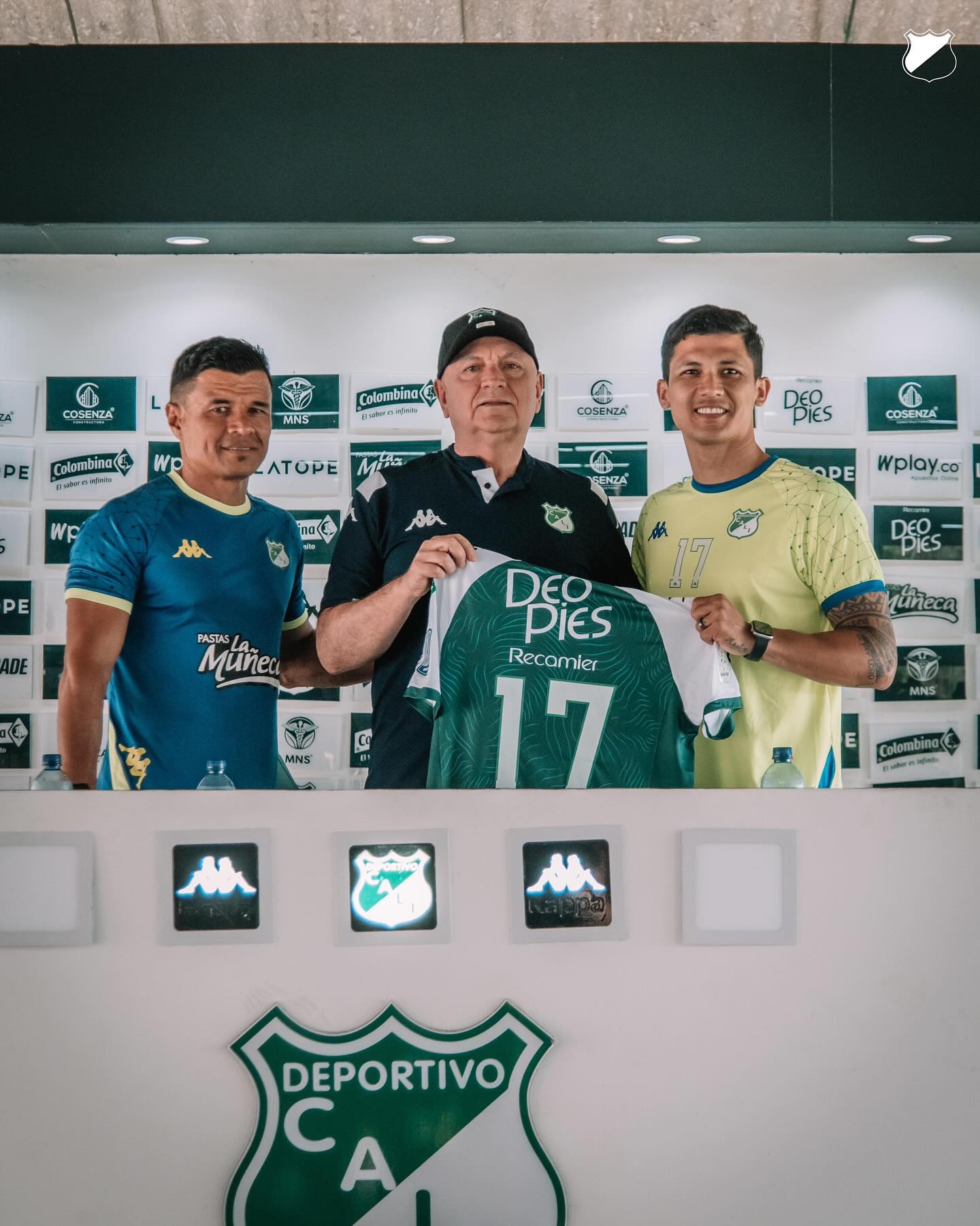 Fredy Montero fue presentado en Deportivo Cali - Prensa Deportivo Cali